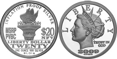 2009 Silver Liberty